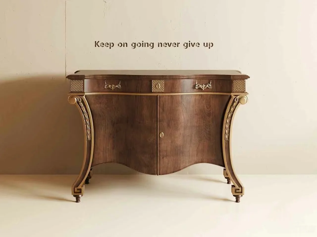 A Wooden Cabinet 3D Model – 18158 – VRAY Render