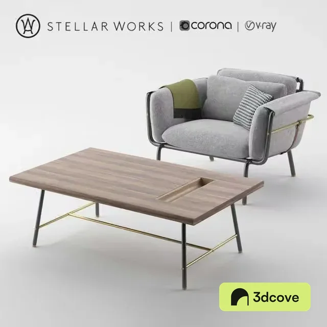 Stellar work chair and table collection of valet