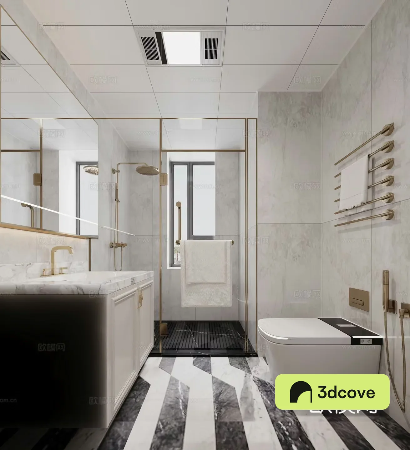 French bathroom