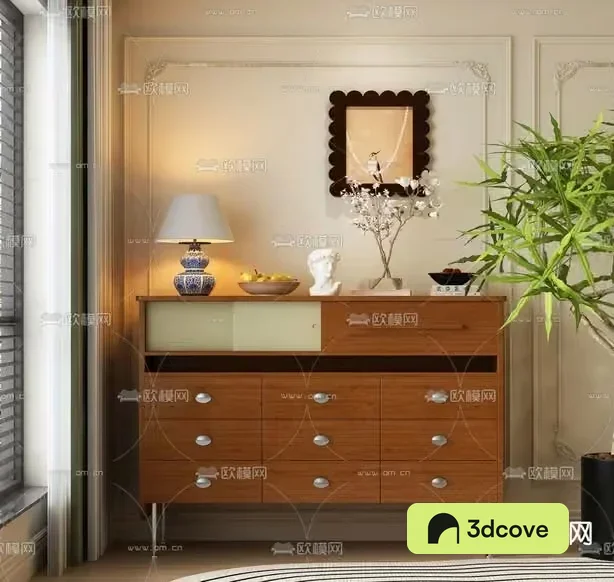 Modern Wooden Dresser