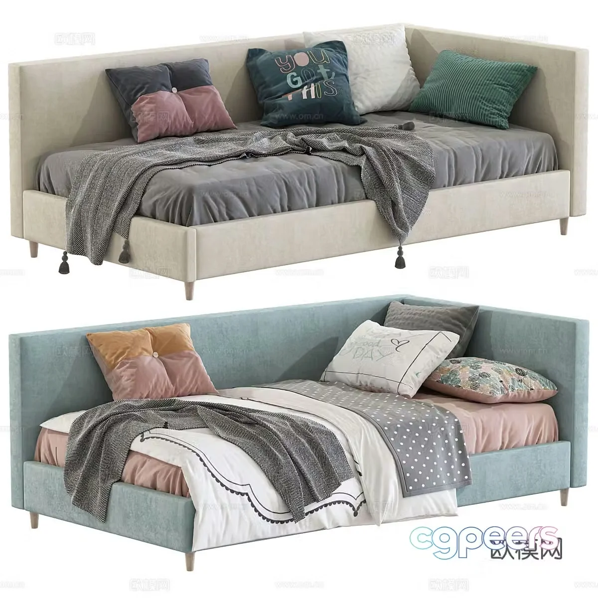 Children’s bed 3d model