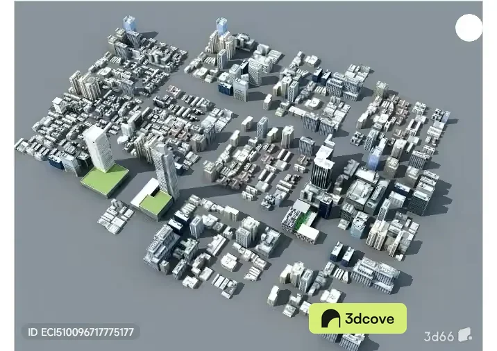 A 3D Cityscape