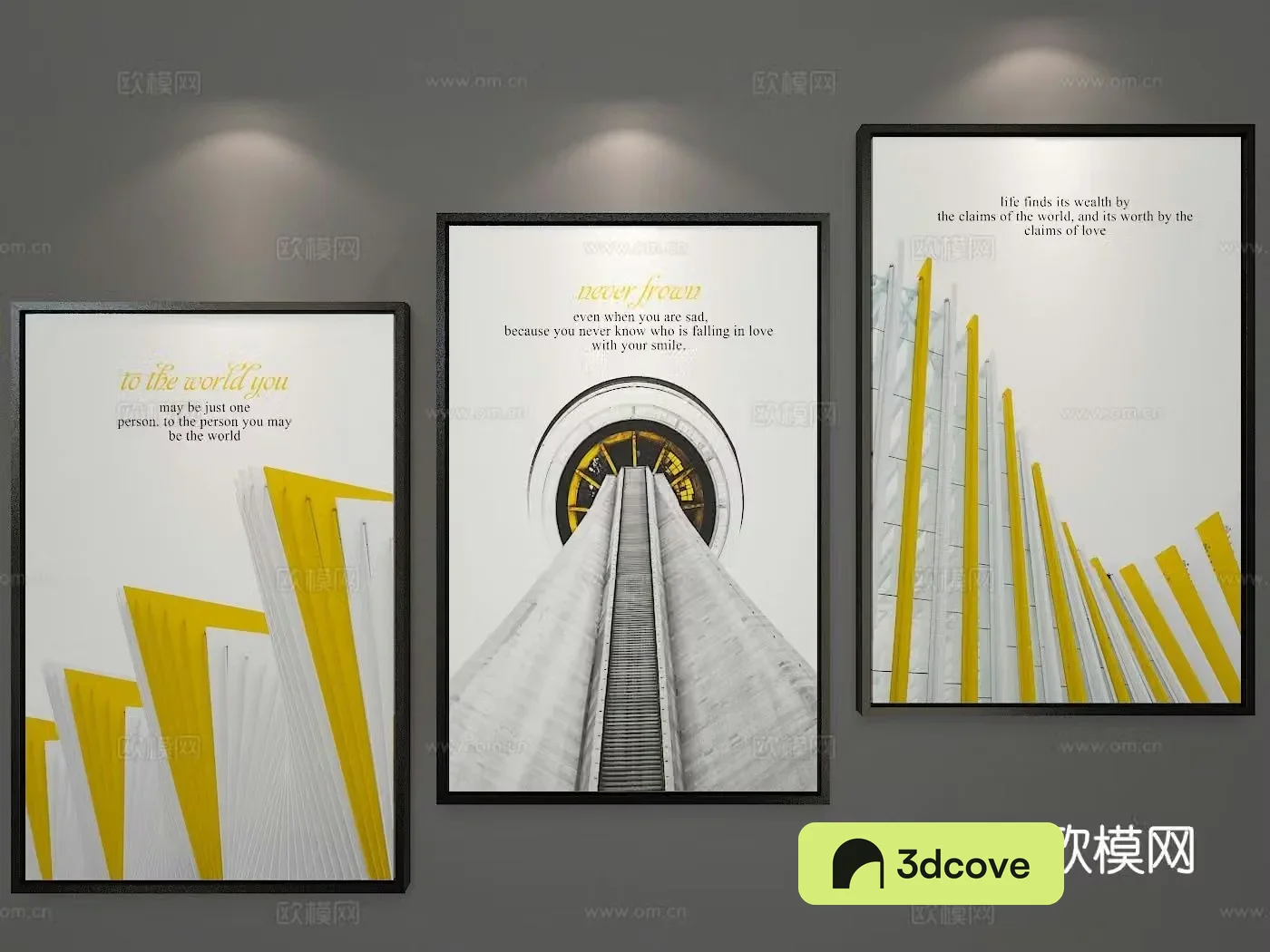Modern art painting decorative painting