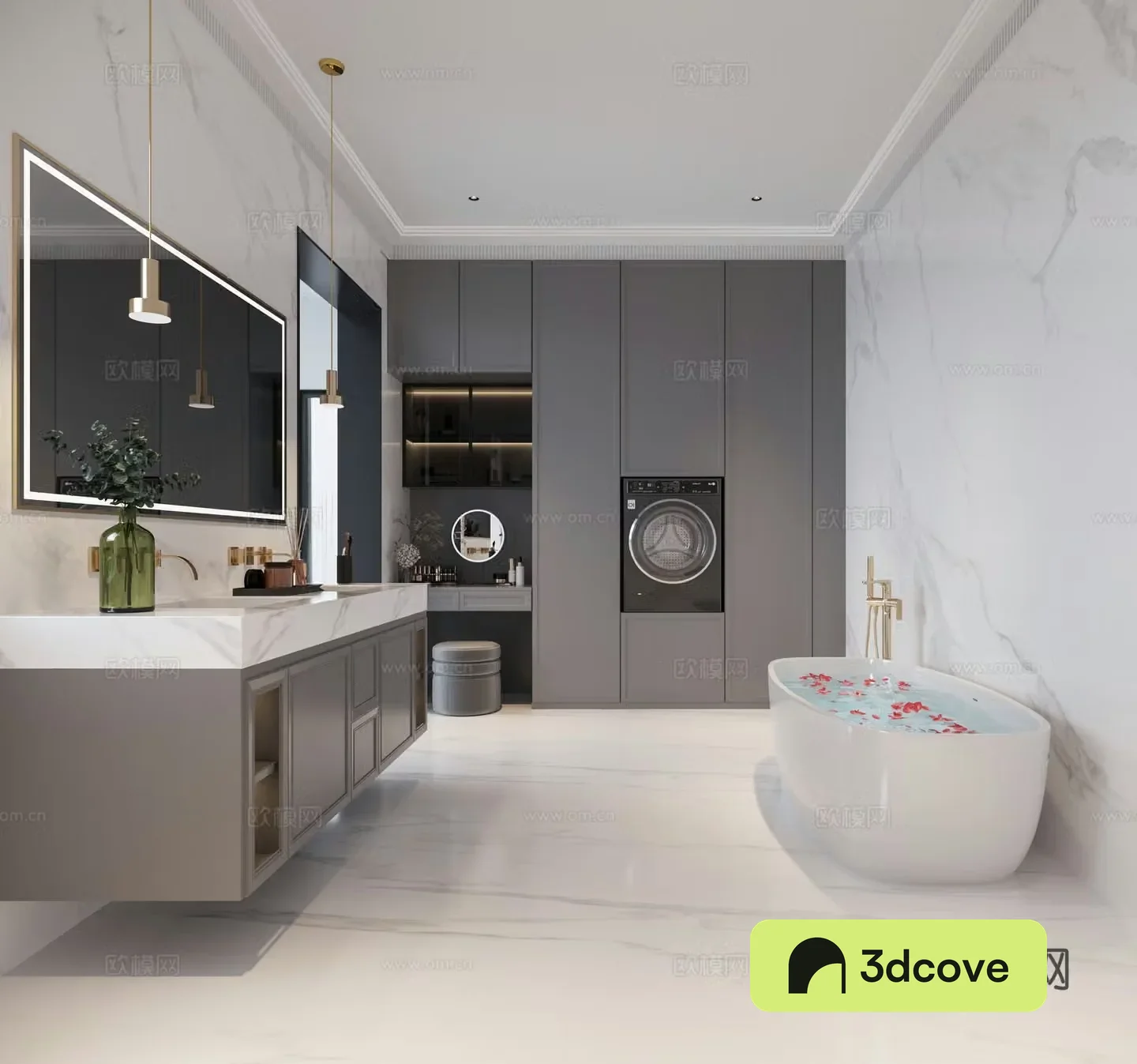 Modern bathroom
