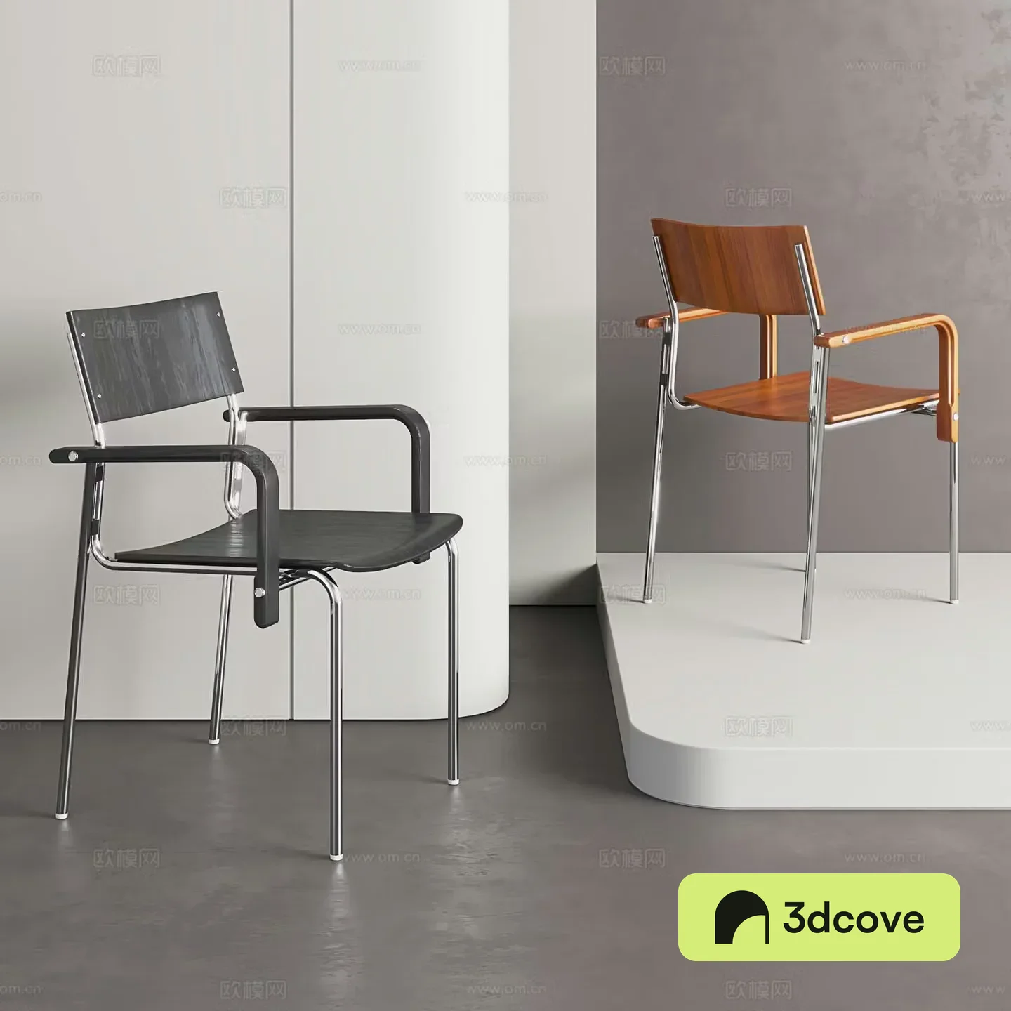 Nordic office chair light luxury dining chair casual backrest chair single chair simple desk chair