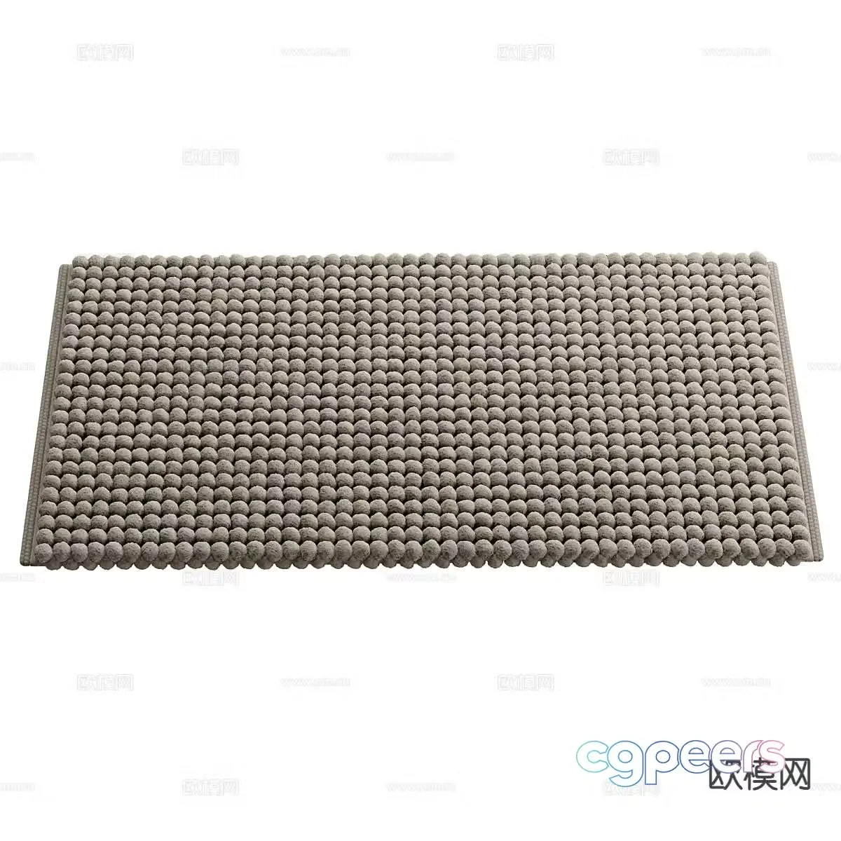 square carpet 3d model