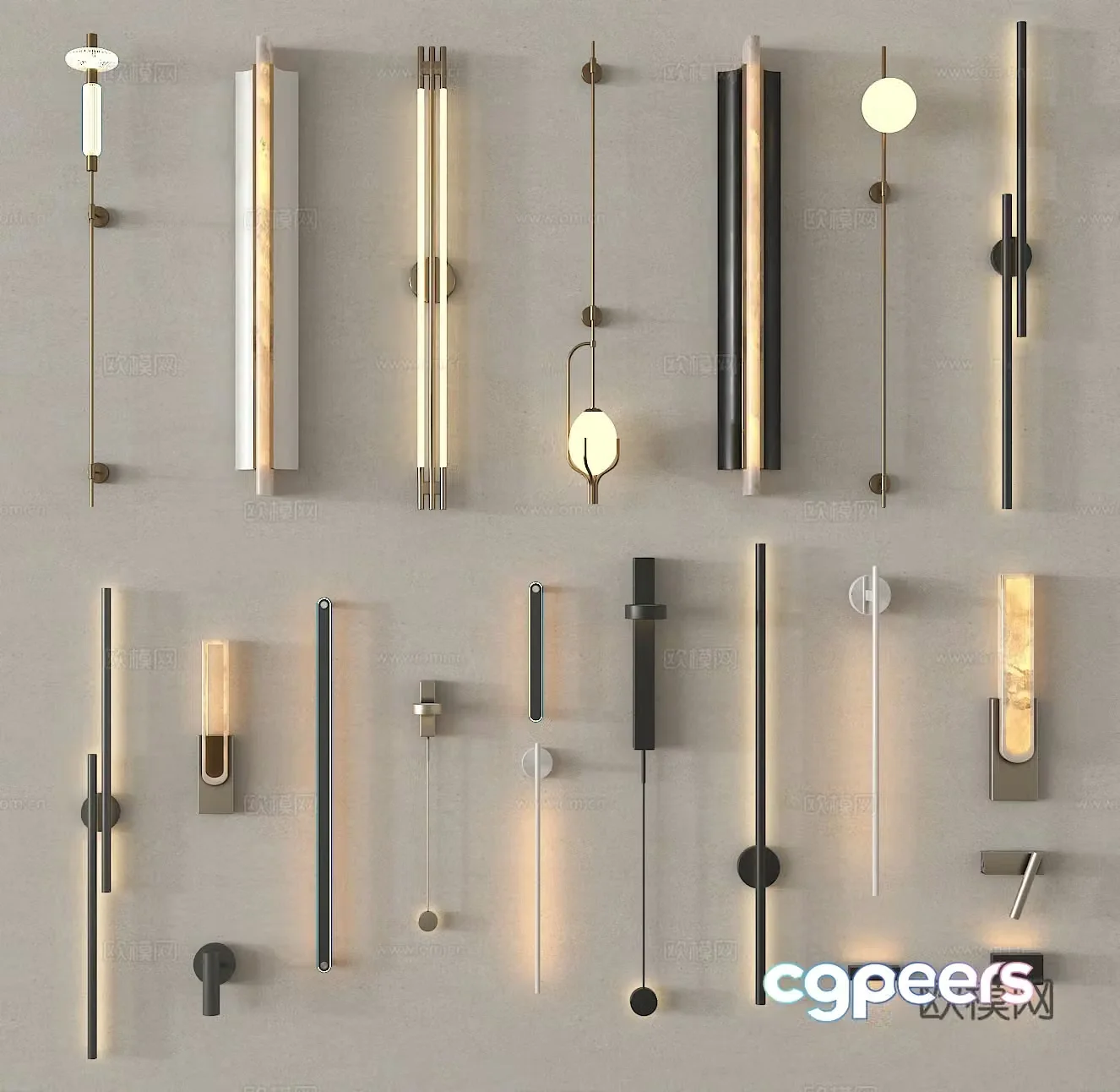 Wall lamp 3d model