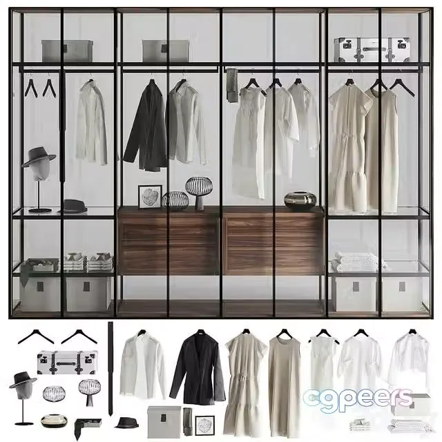 3ds Max Free – Tumodei Cristal Wardrobe