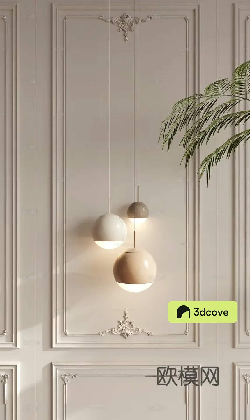 Cream style small chandelier bedside small chandelier