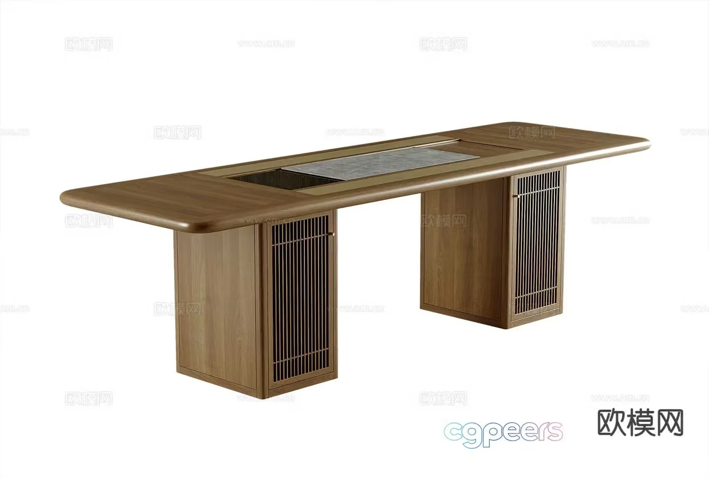 Modern tea table tea table 3d model
