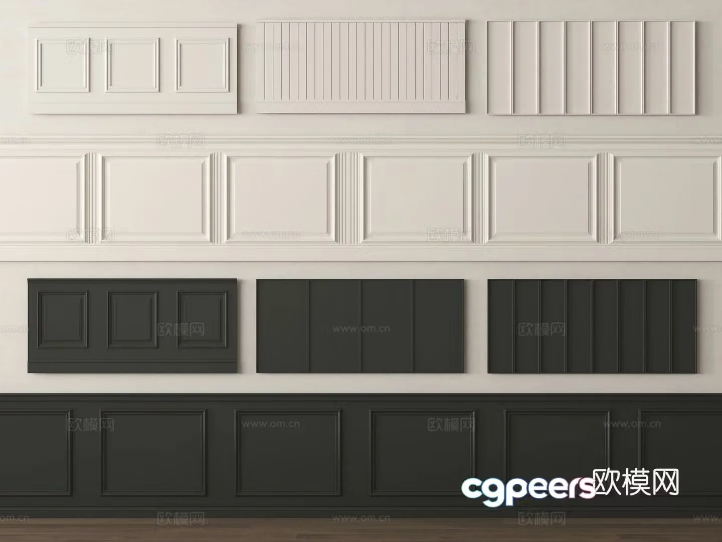 Wallpaper Background Wall 3D Model