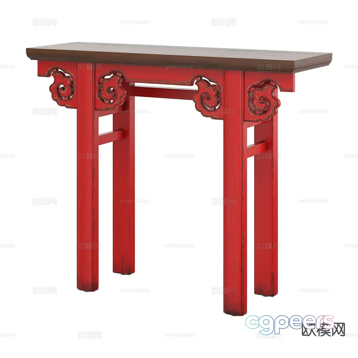 New Chinese style Duanjingdai 3D model
