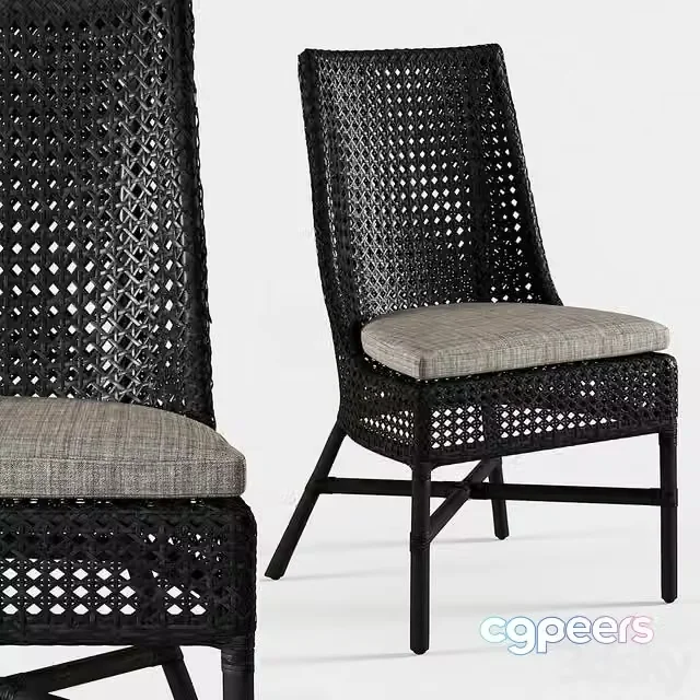 3ds Max Free – Dining Chair Maluku