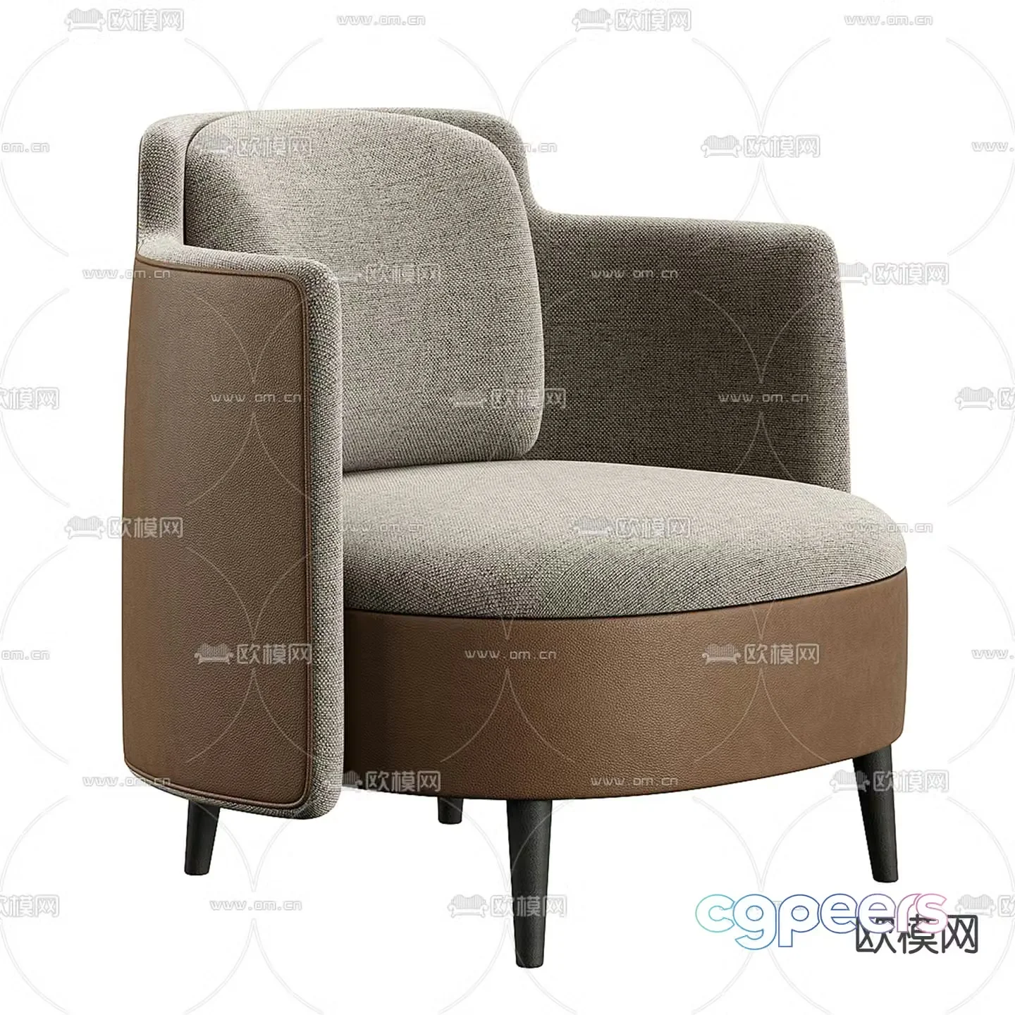 chair leisure chair 3d model