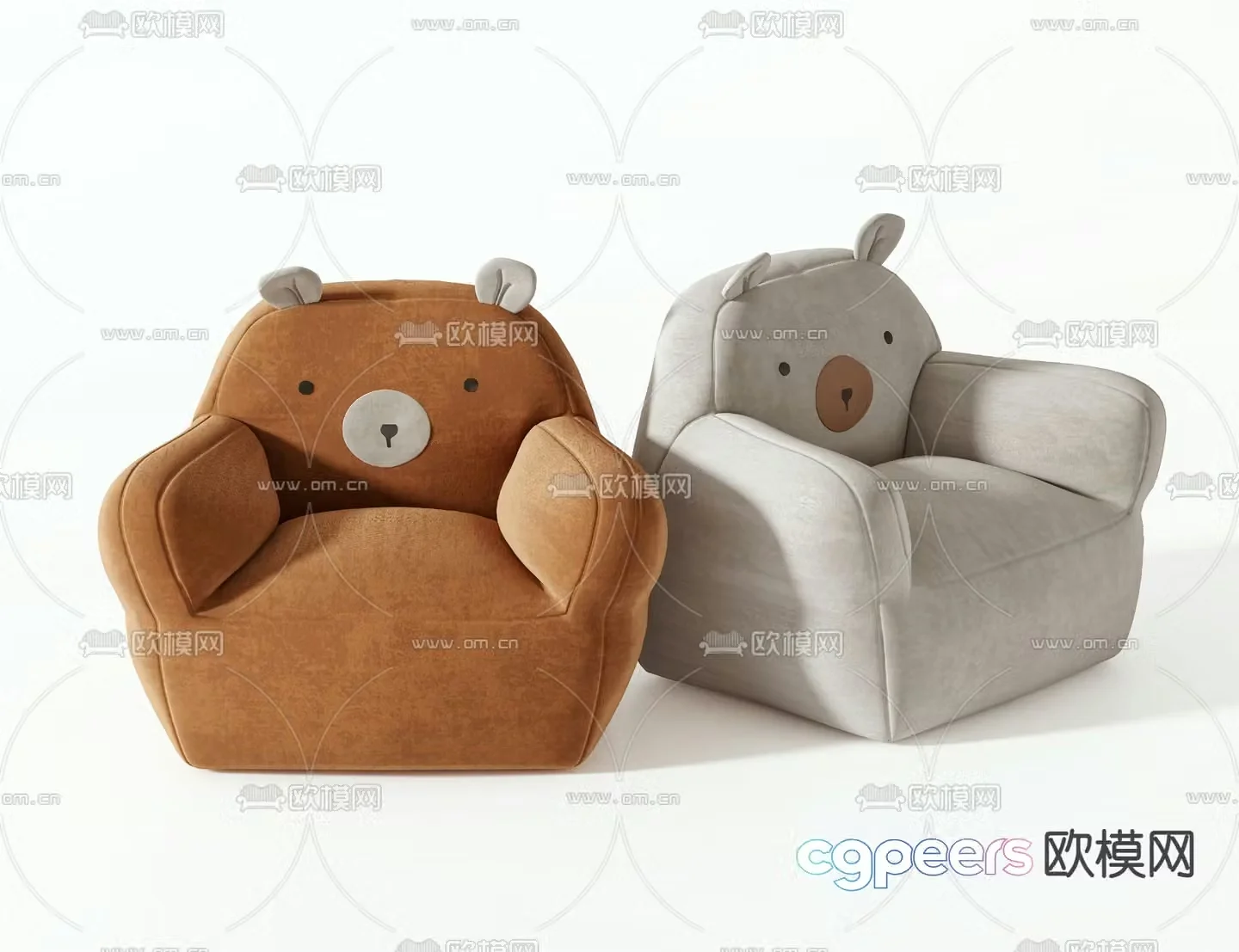 Leisure sofa children’s sofa 3d model