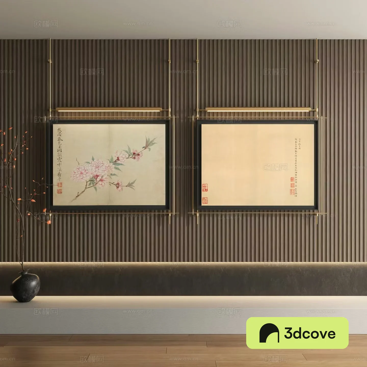 New Chinese style decorative paintings floral hanging paintings
