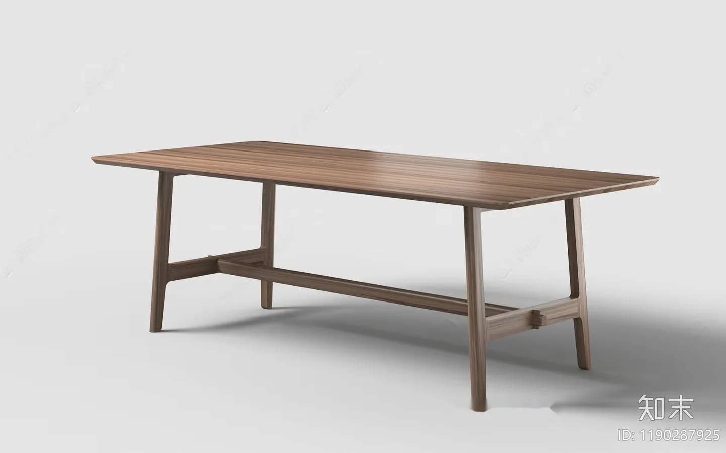 A Wooden Table 3D Model – 5797 – VRAY Render
