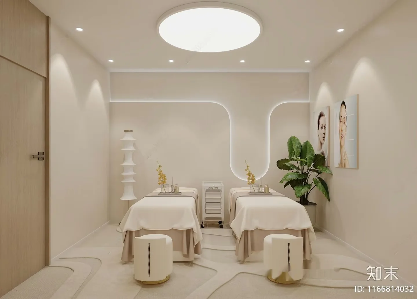 Modern Spa Room 3D Model – 3188 – VRAY Render
