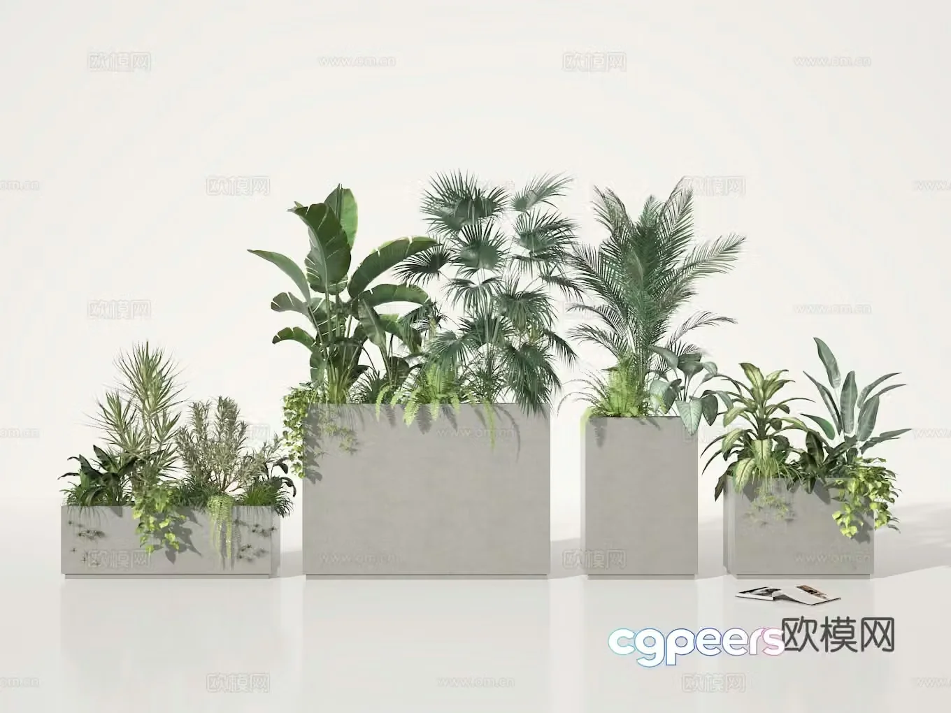 Potted 3D model