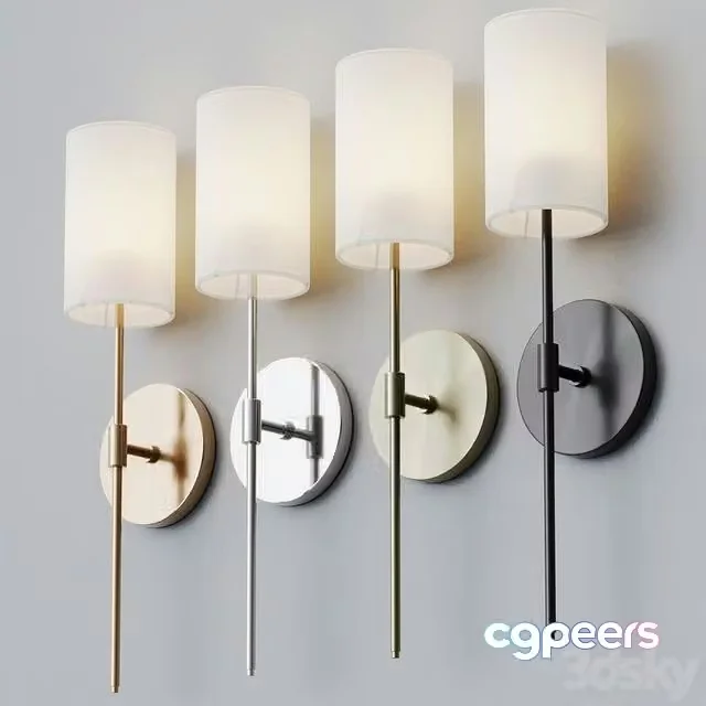 3ds Max Free – Sconce Louvre Home Aspen