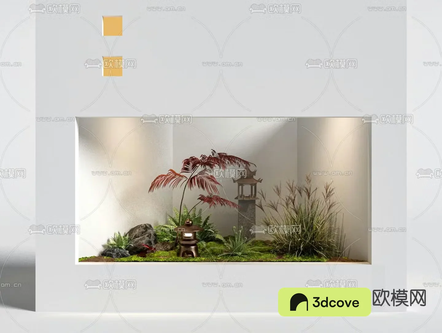 New Chinese style indoor landscape