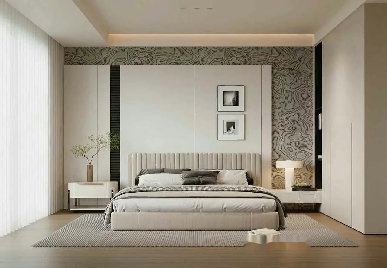 Modern Master Bedroom 3D Model – 17020 – CORONA Render