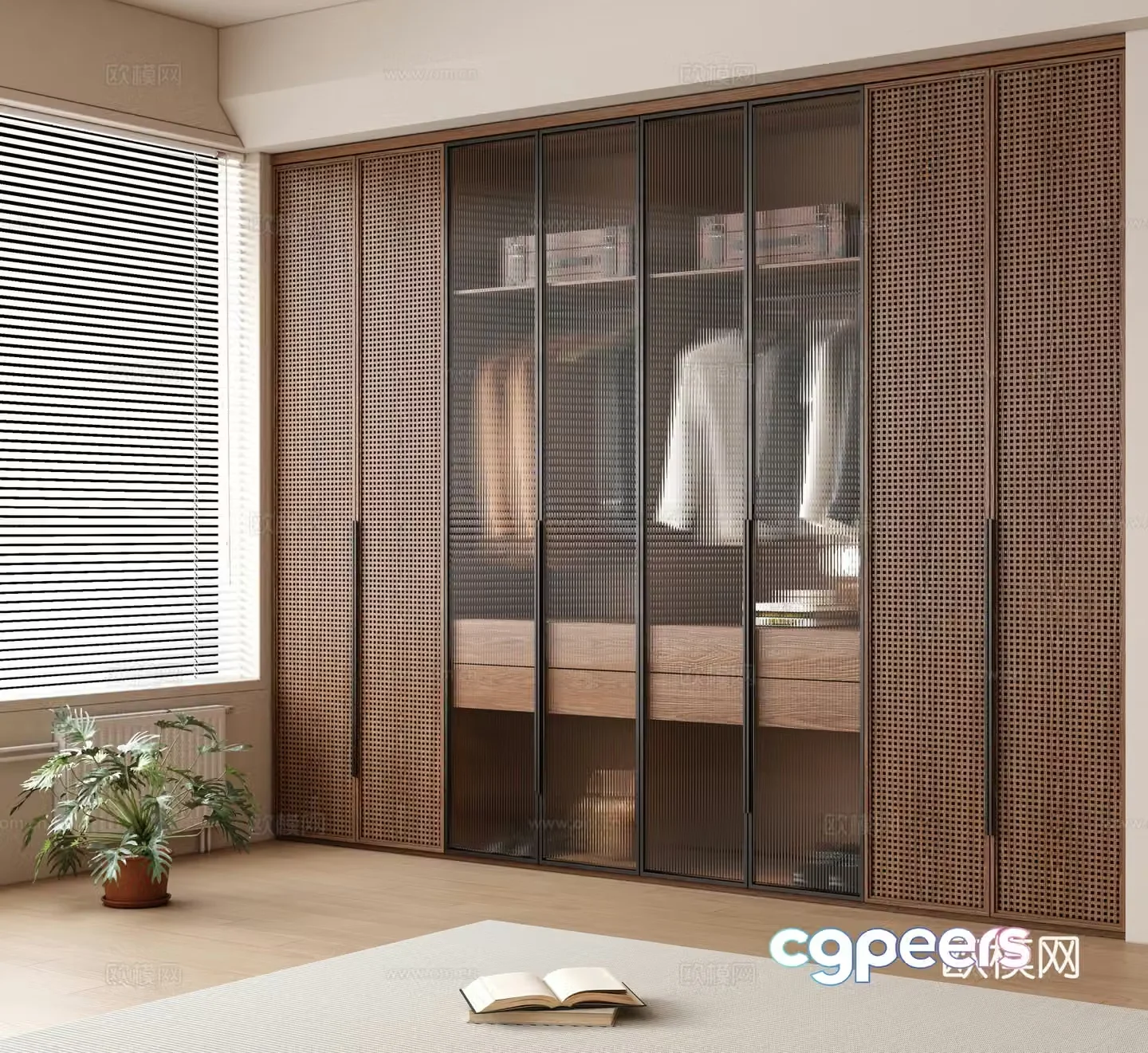 wabi-sabi wardrobe wardrobe 3d model
