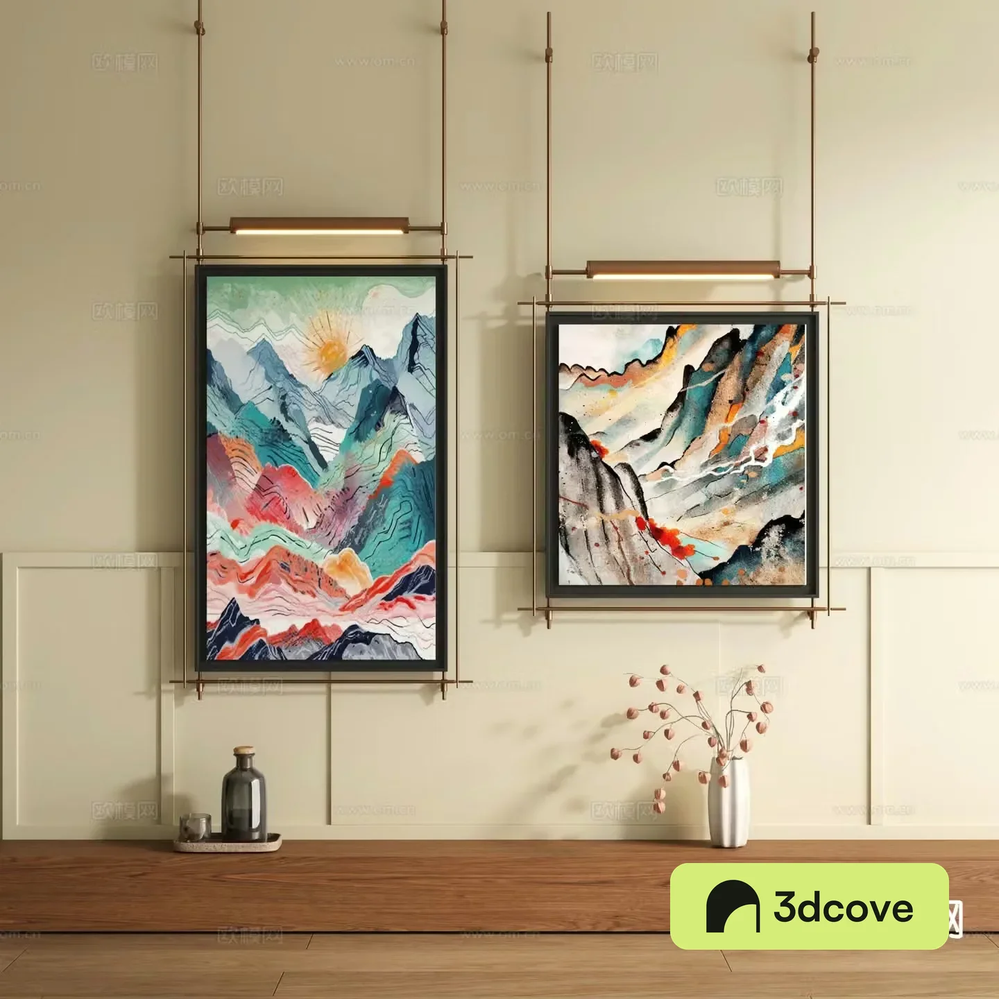 Decorative painting art painting hanging painting