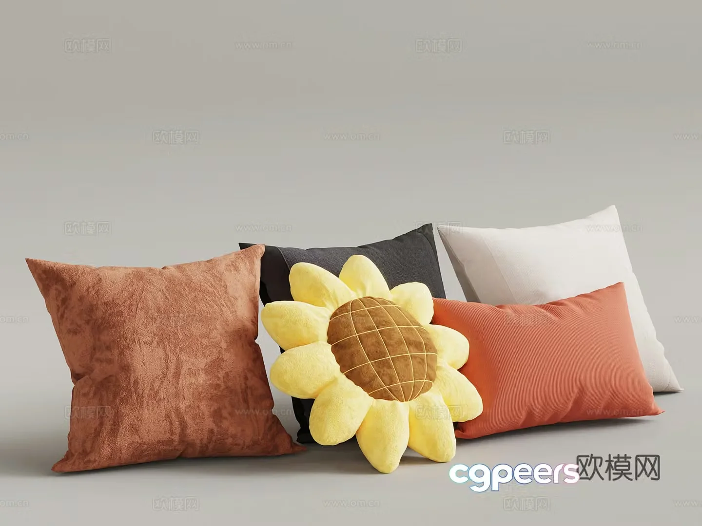 Modern pillow pillow 3d model