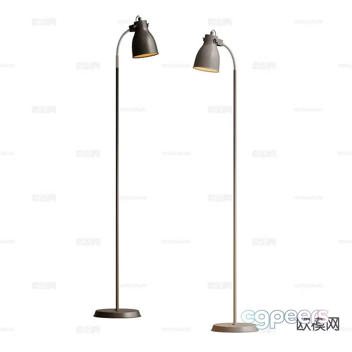 Modern floor lamp 3d model
