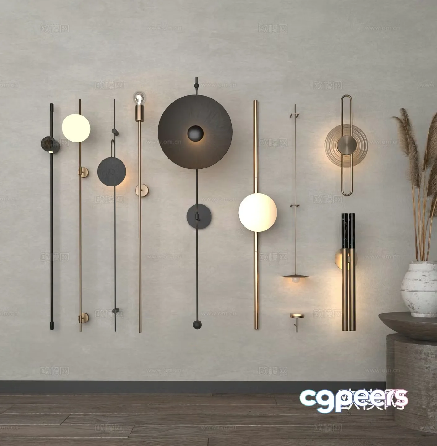 Wall lamp 3d model