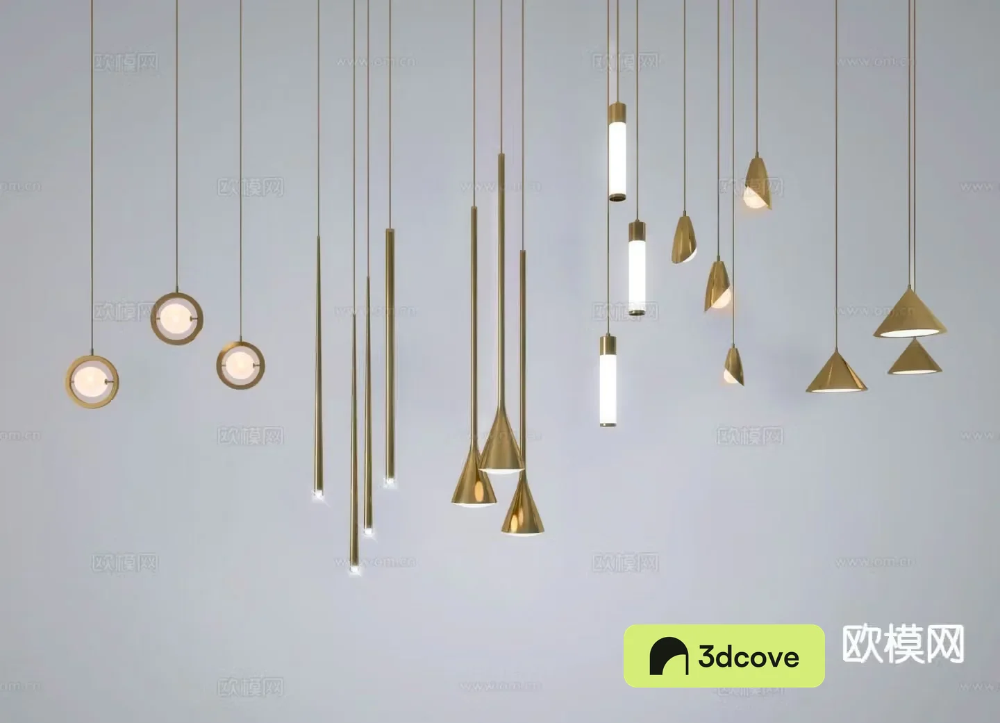 Light luxury chandelier bedside chandelier