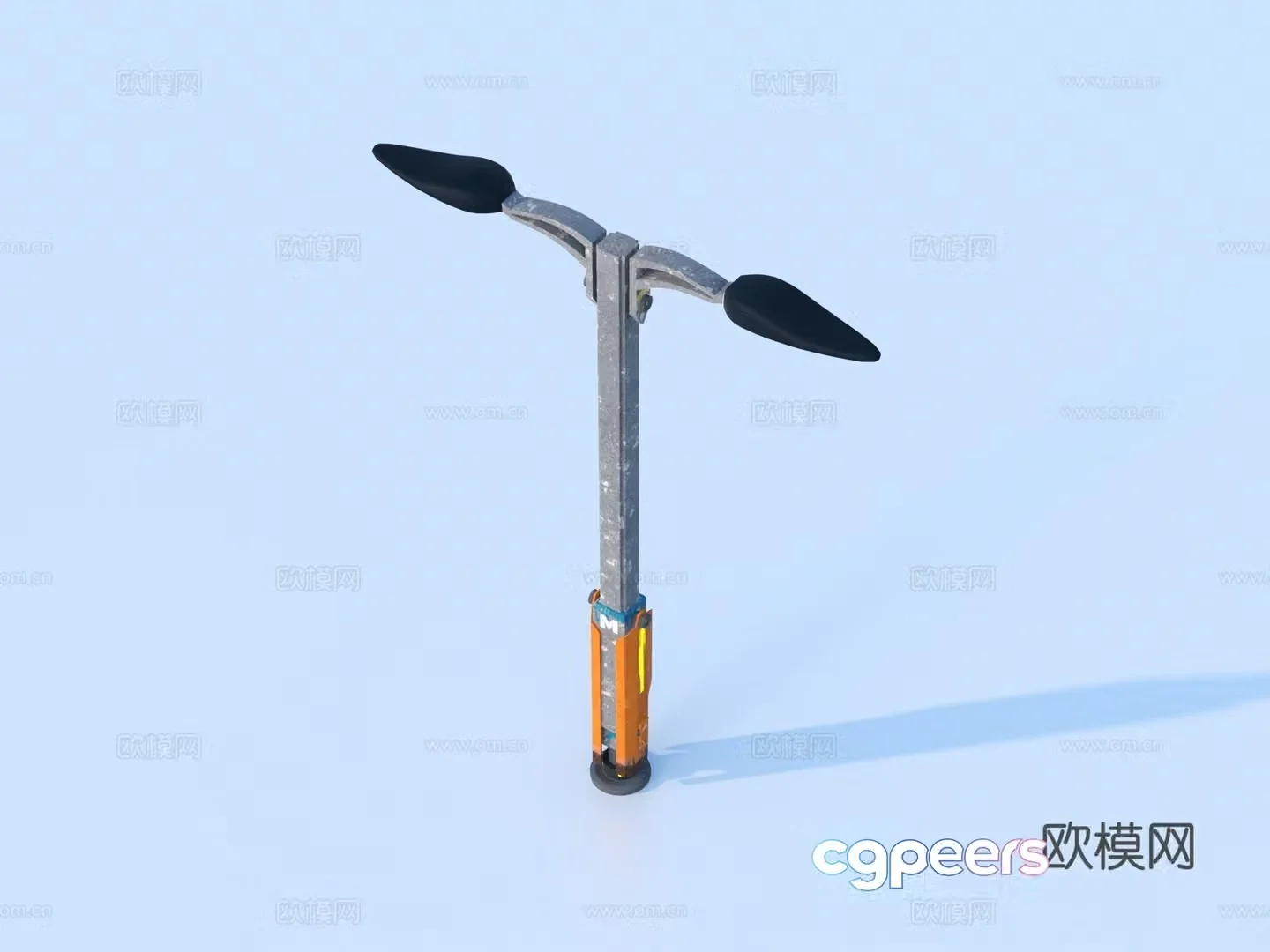 Street lights Outdoor lights Landscape street lights 3d model