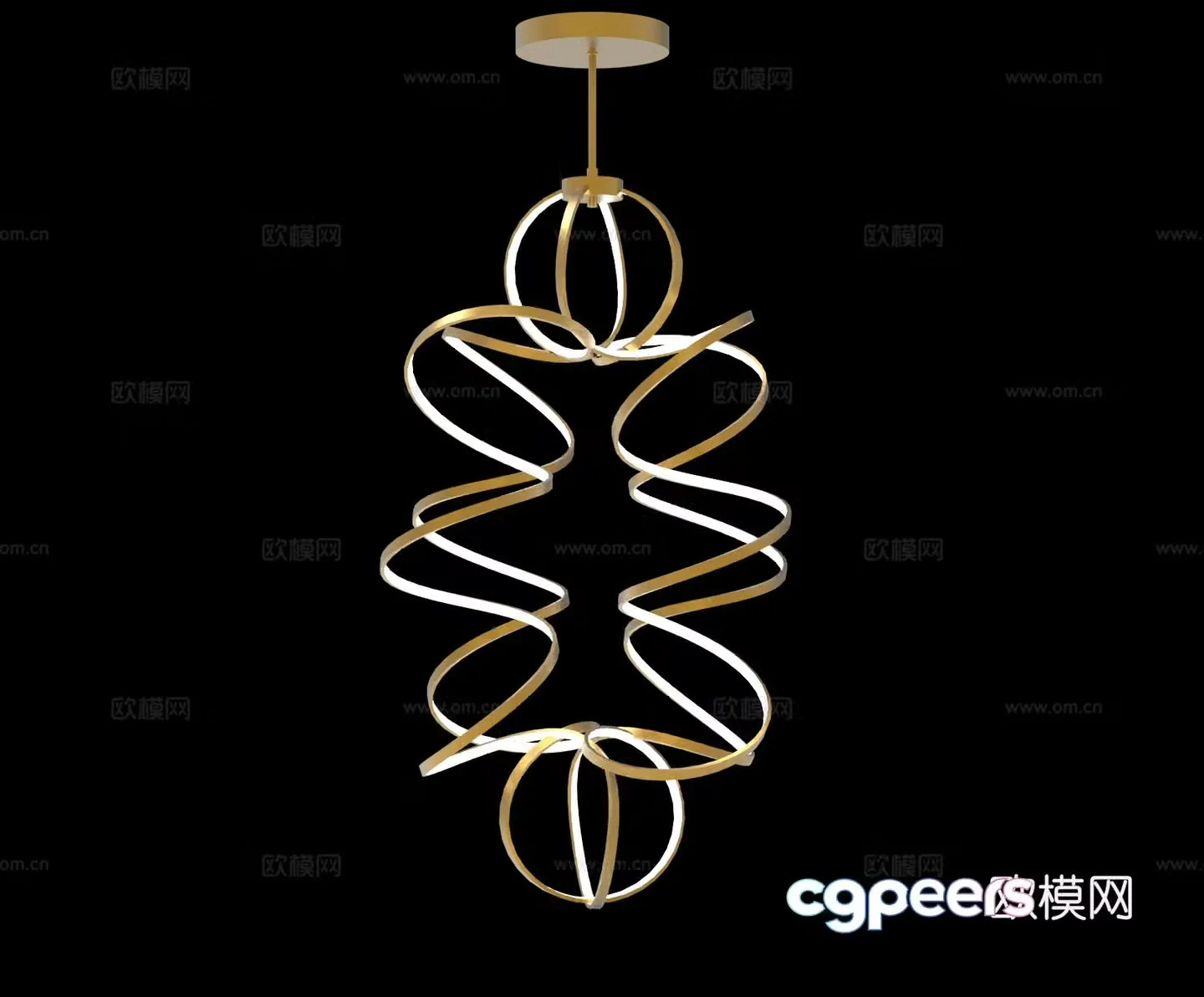 Modern lamp 3d model