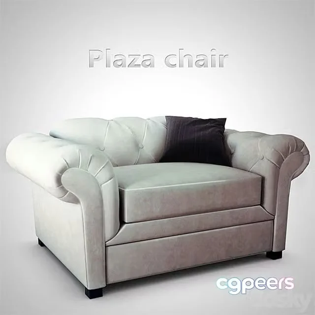 3ds Max Free – AFR Plaza chair