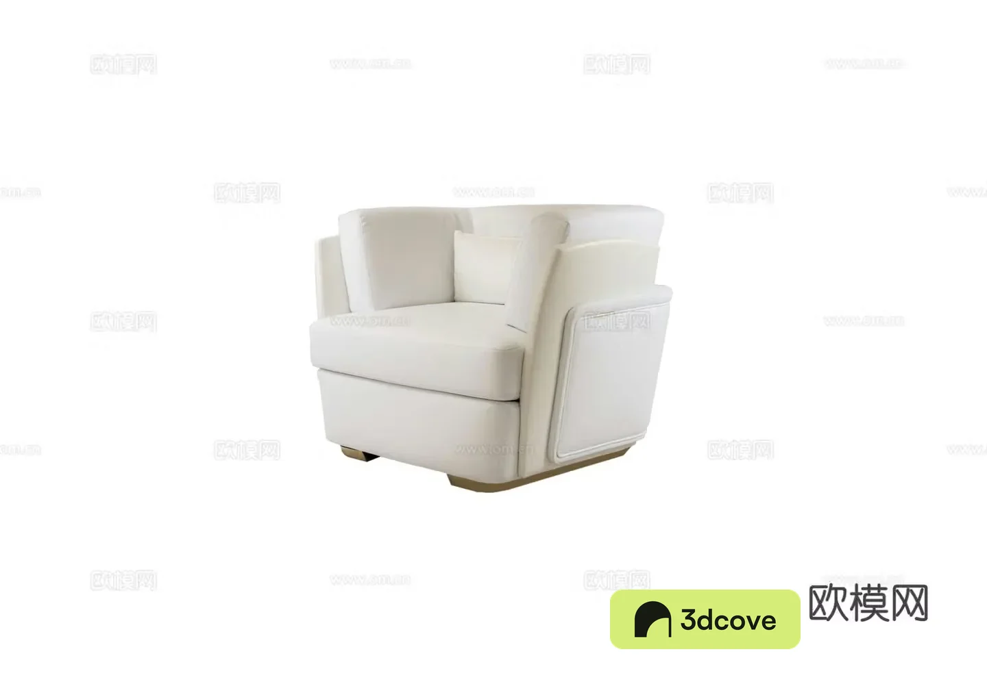 TURRI BLANCHE Single Sofa
