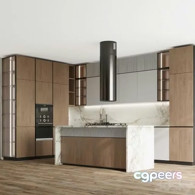 3ds Max Free – Kitchen 088