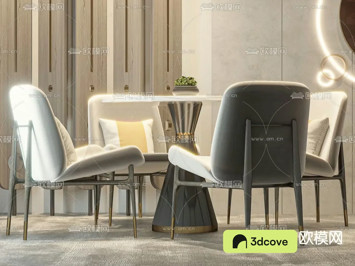 Single chair dining chair