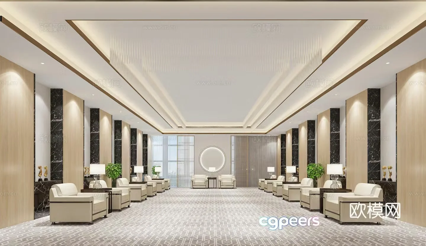 Reception 3D model
