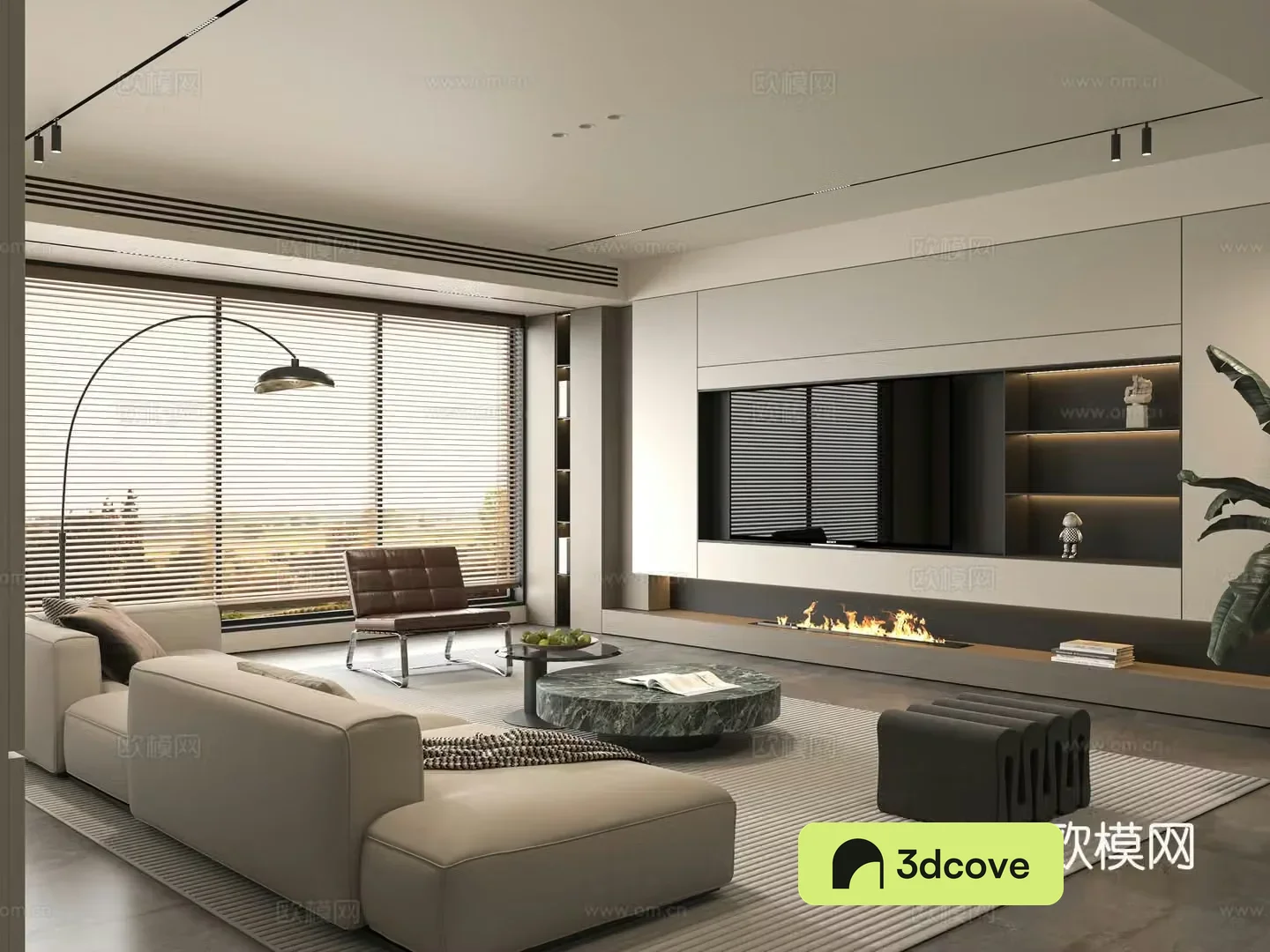 Minotti modern Italian living room