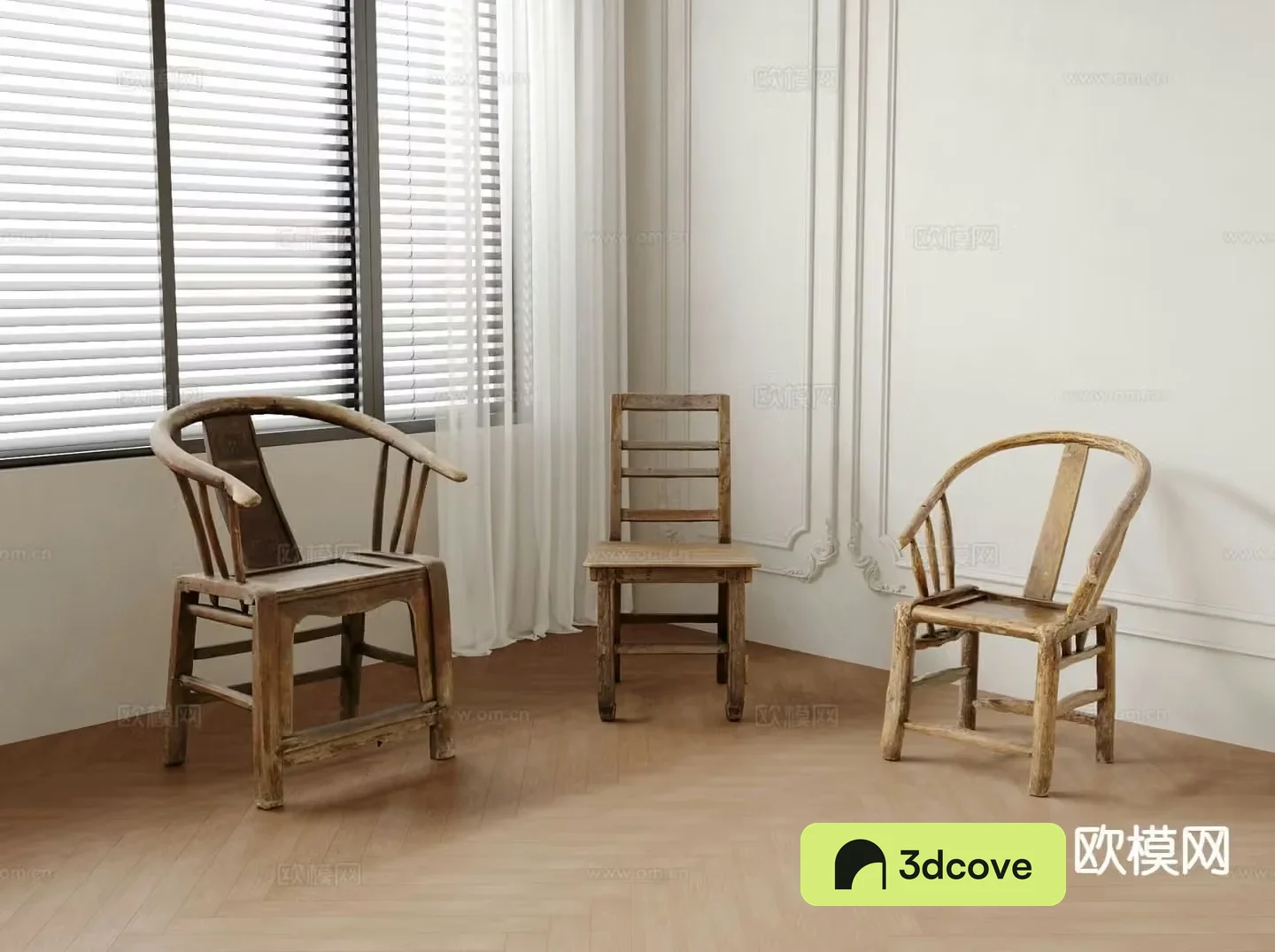 Chinese style chair dining chair