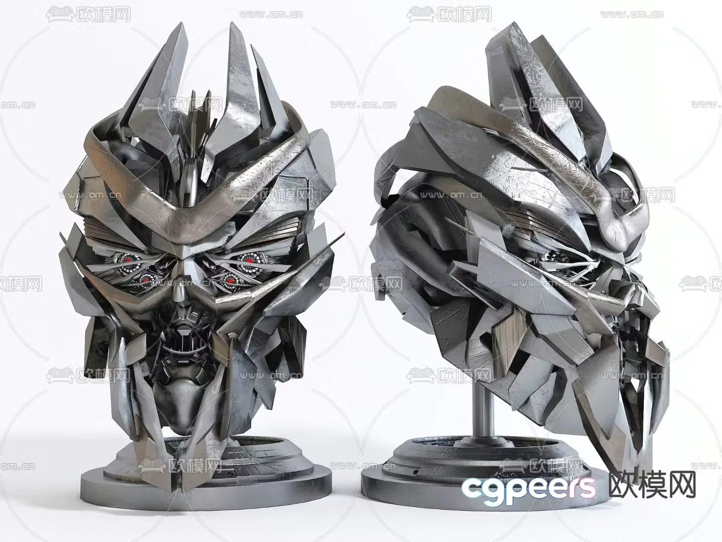toys transformers megatron 3d model