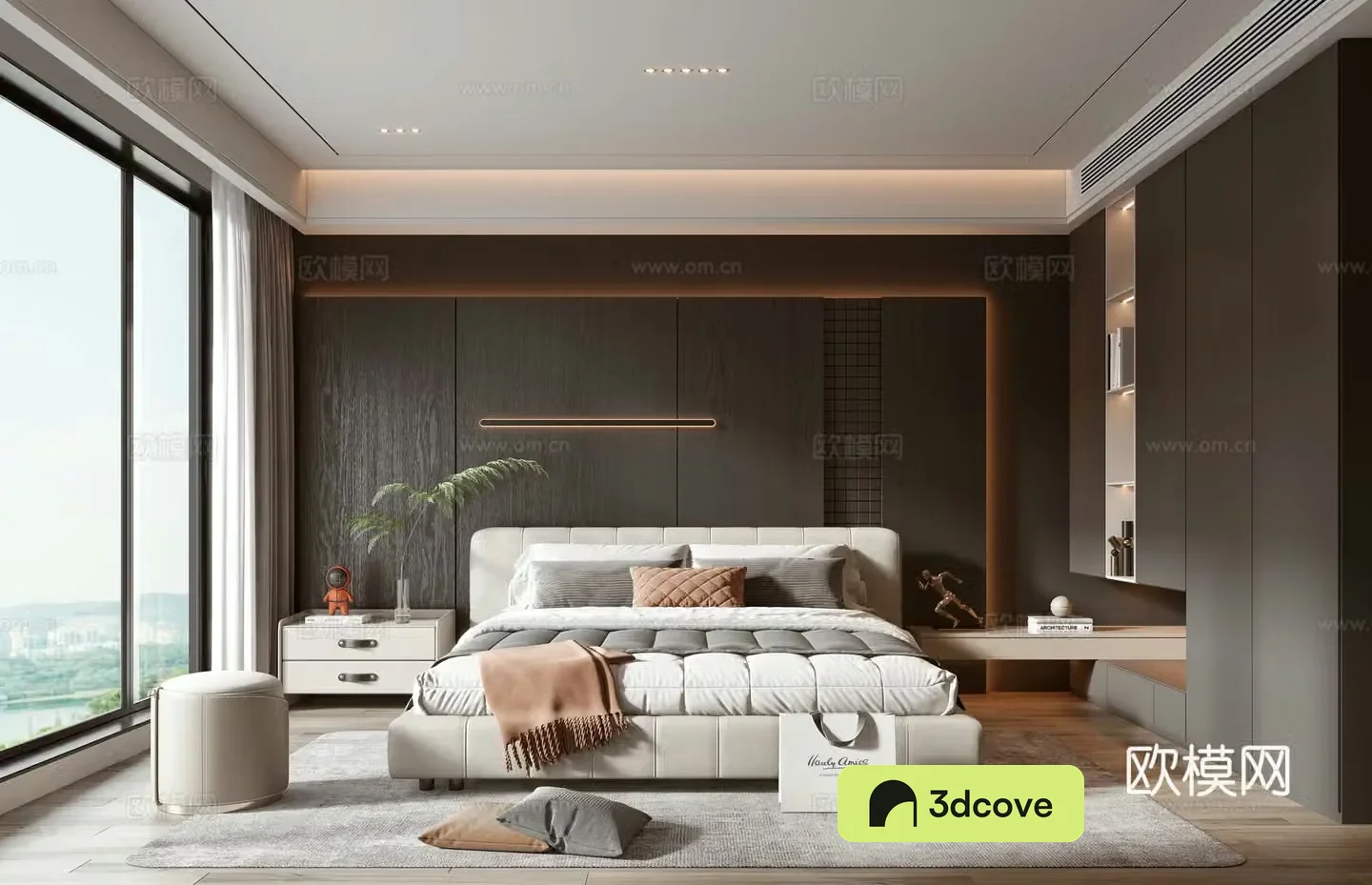 Modern bedroom