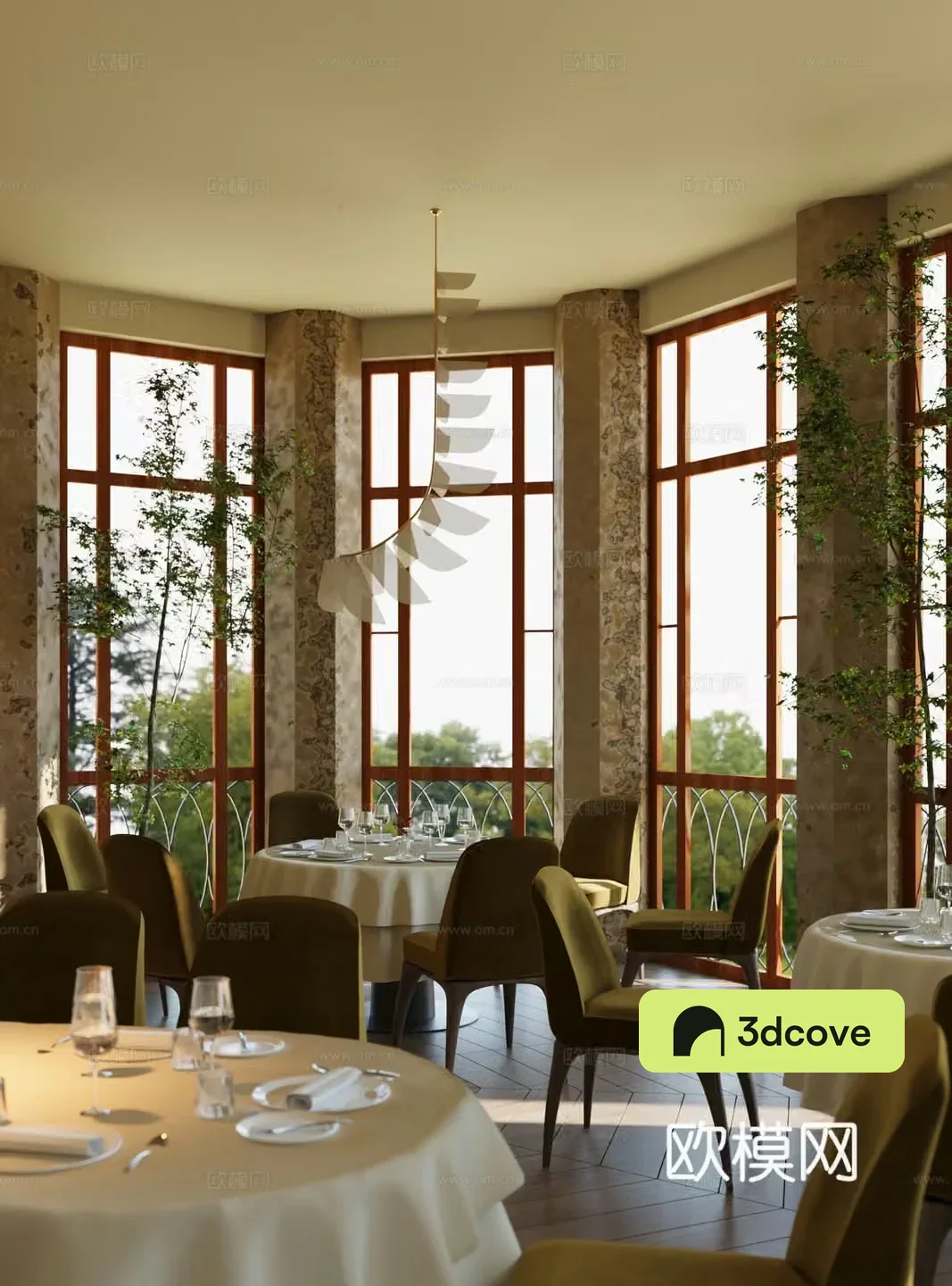 Modern western restaurant