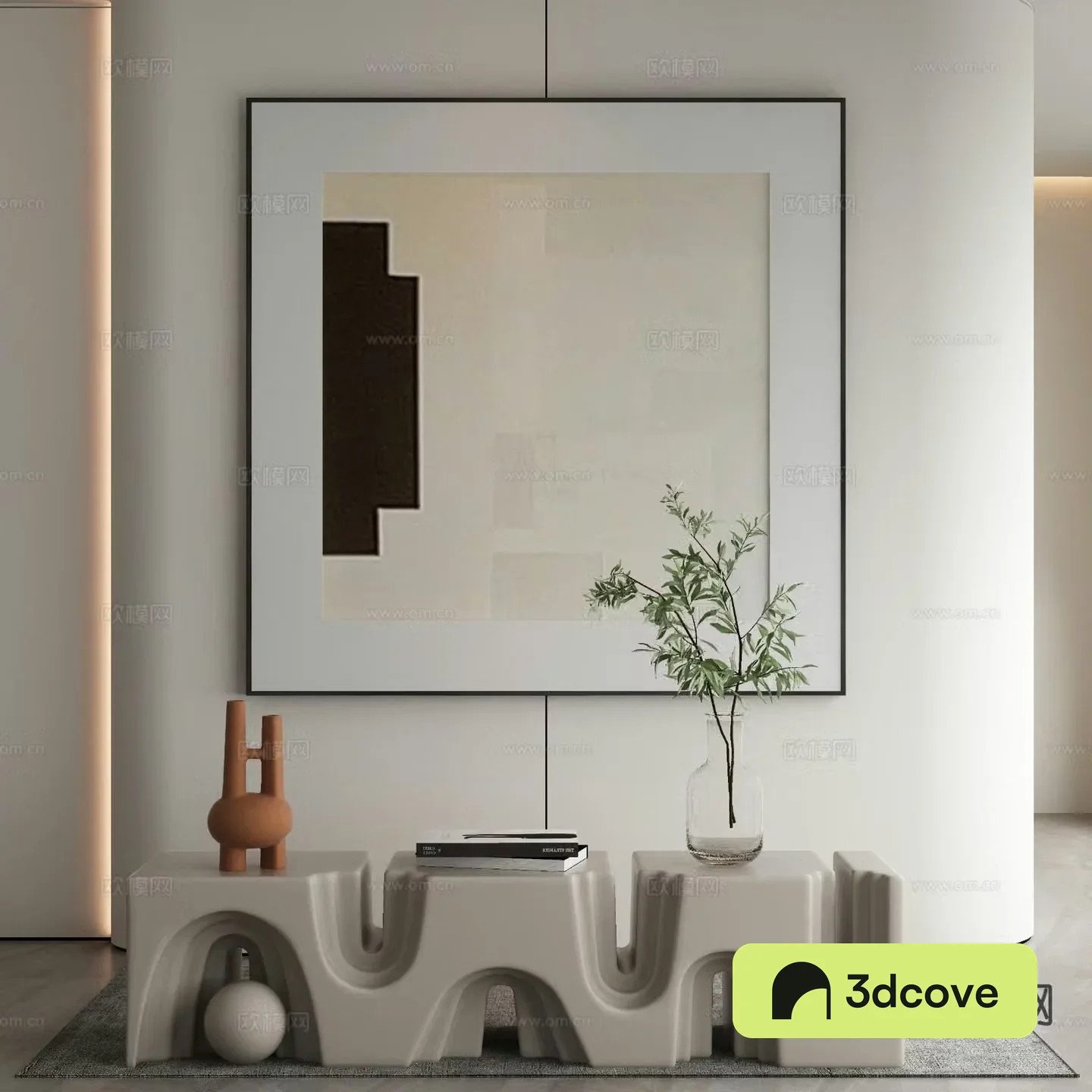 Wabi-sabi art painting texture painting decorative painting
