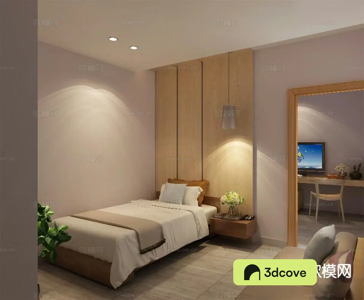 Modern bachelor apartment