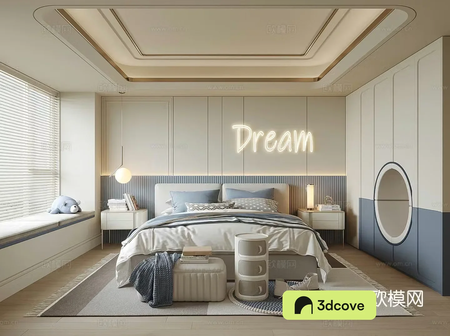 Modern boy room