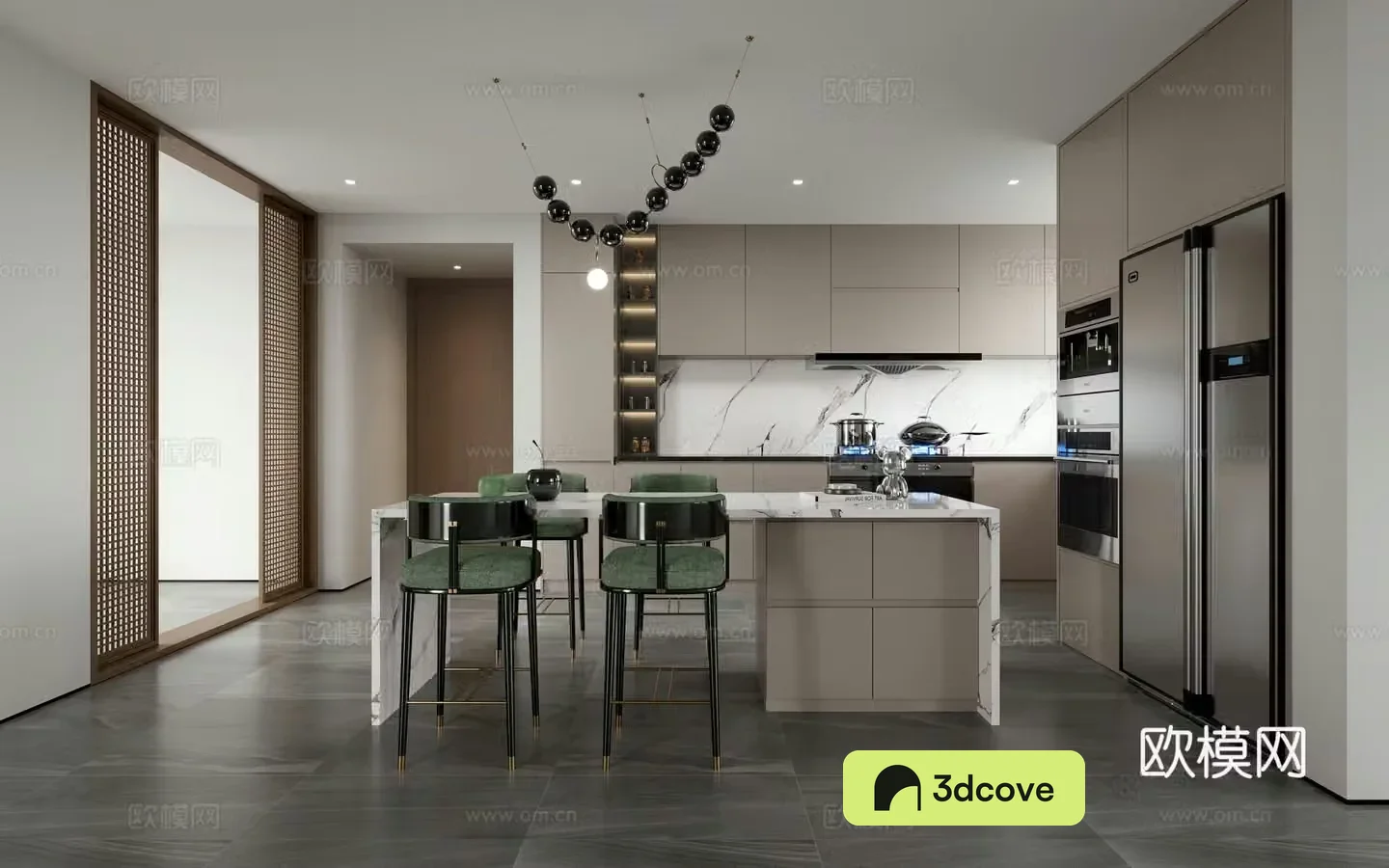 Open kitchen