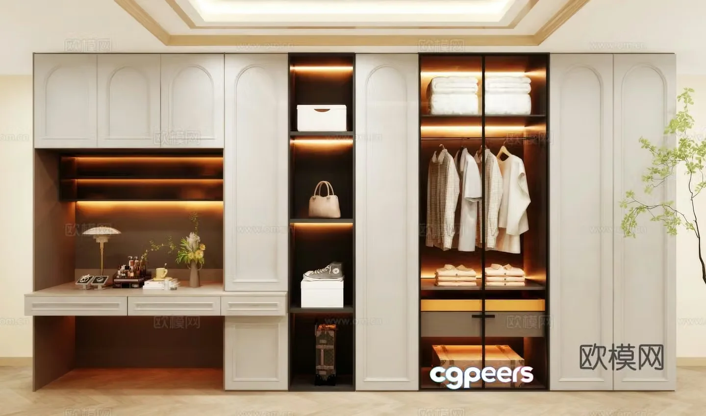 Wardrobe design Wardrobe renderings Wardrobe wardrobe design Wardrobe cabinet 3d model