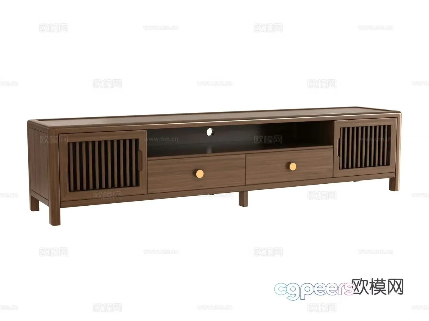 New Chinese style TV cabinet 3d model